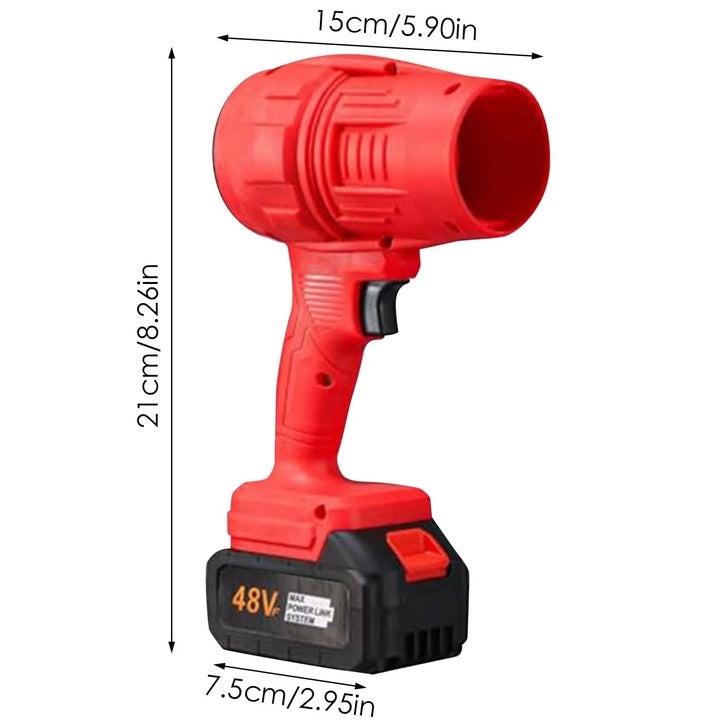 Suflător 48V - Dezăpezitor Electric Portabil cu Baterie
