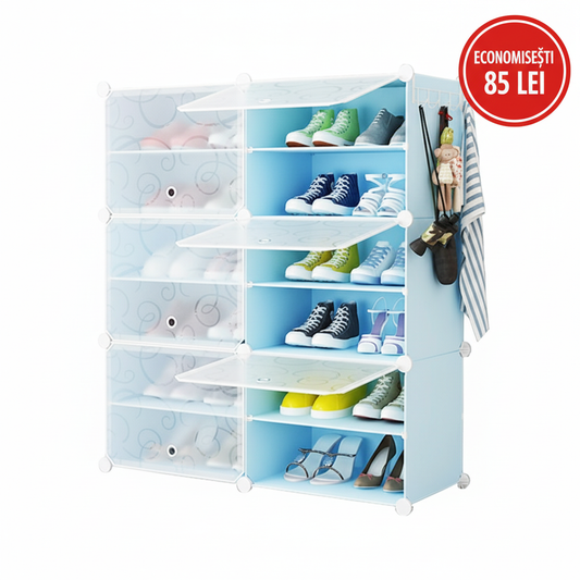 Pantofar modular albastru - economisești 85 lei