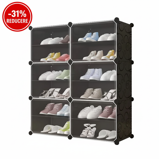 Pantofar modular negru cu reducere -31%