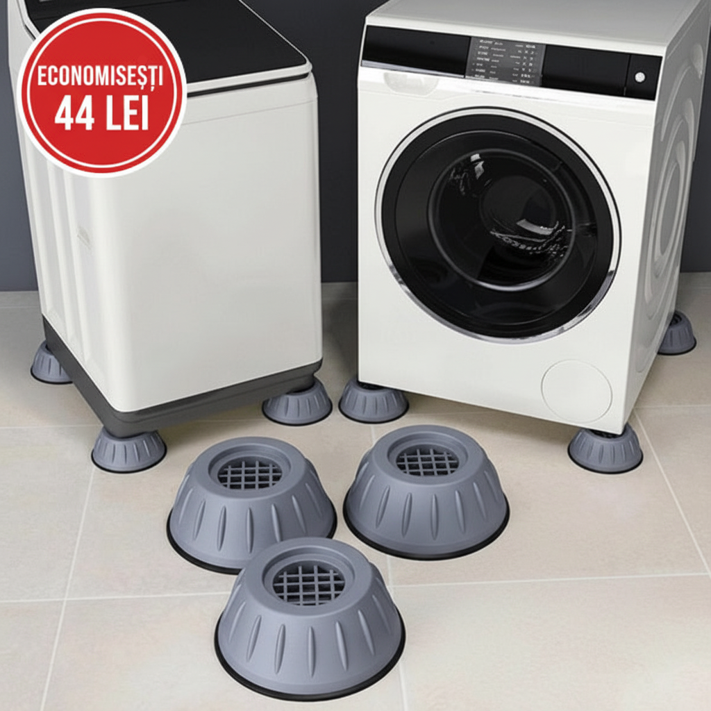 Picioare Anti-Zgomot pentru Mobilier - Set 4 Bucăți, Protecție Pardoseală