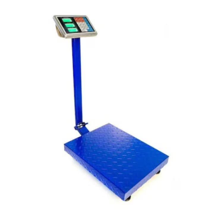 Cântar Electronic 350kg cu Afișaj Digital - Platformă Profesională