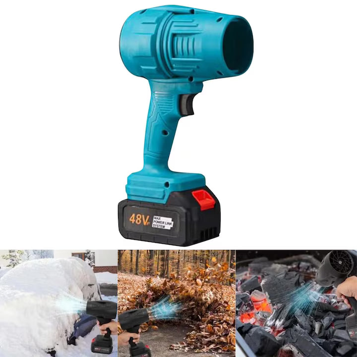 Suflător  48V - Dezăpezitor Electric Portabil cu Baterie